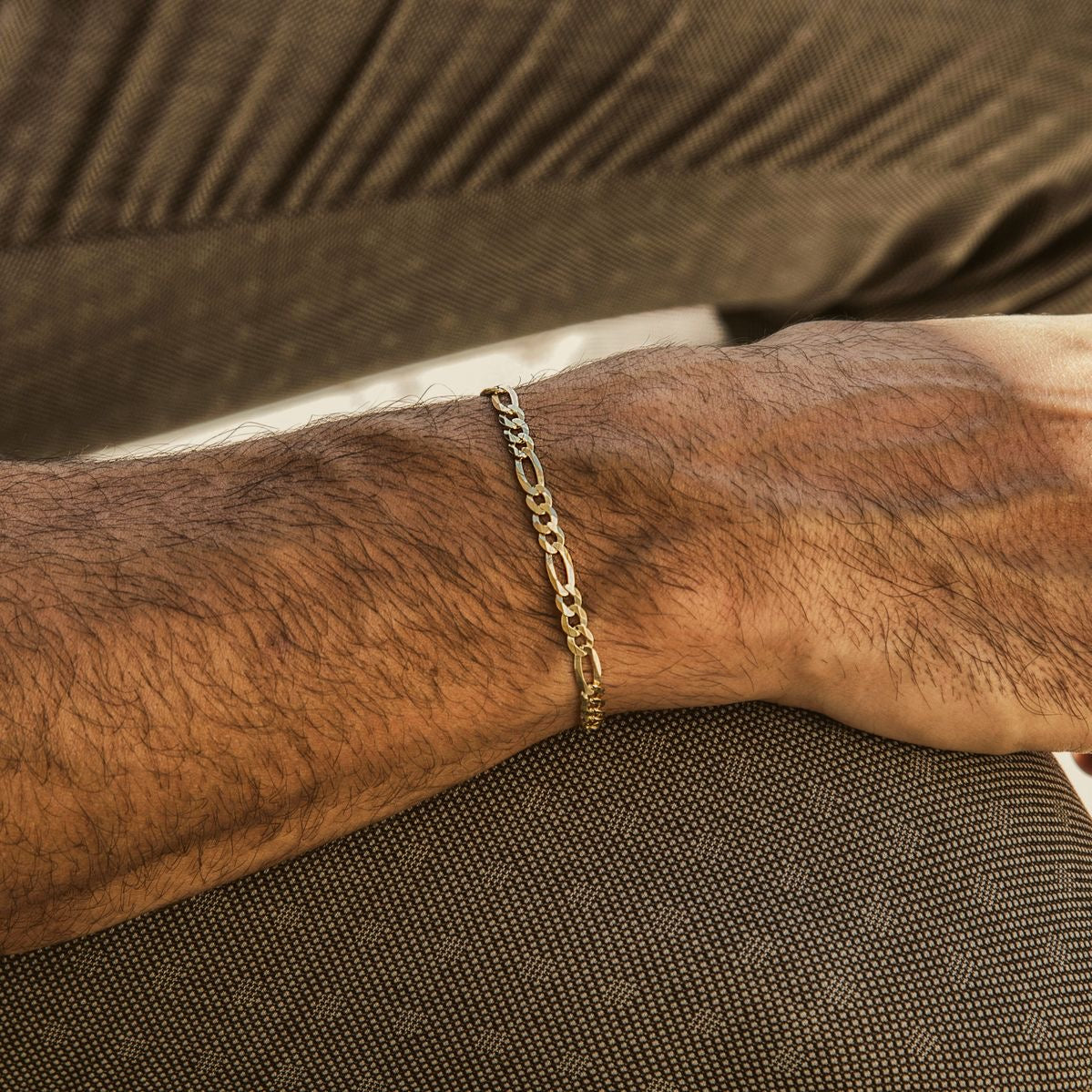 3MM Figaro Bracelet