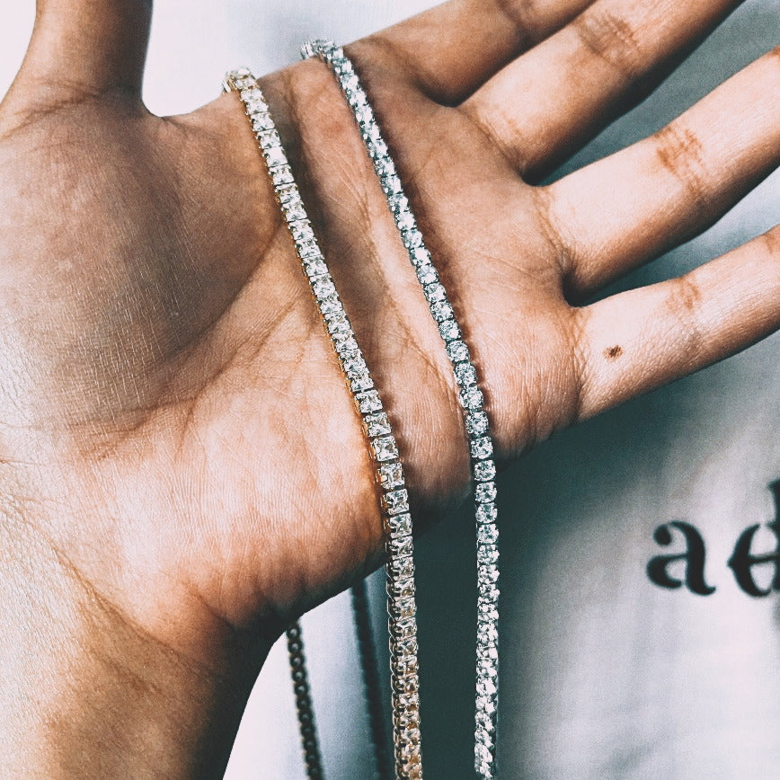 Tennis Chain (18 & 20 inches)