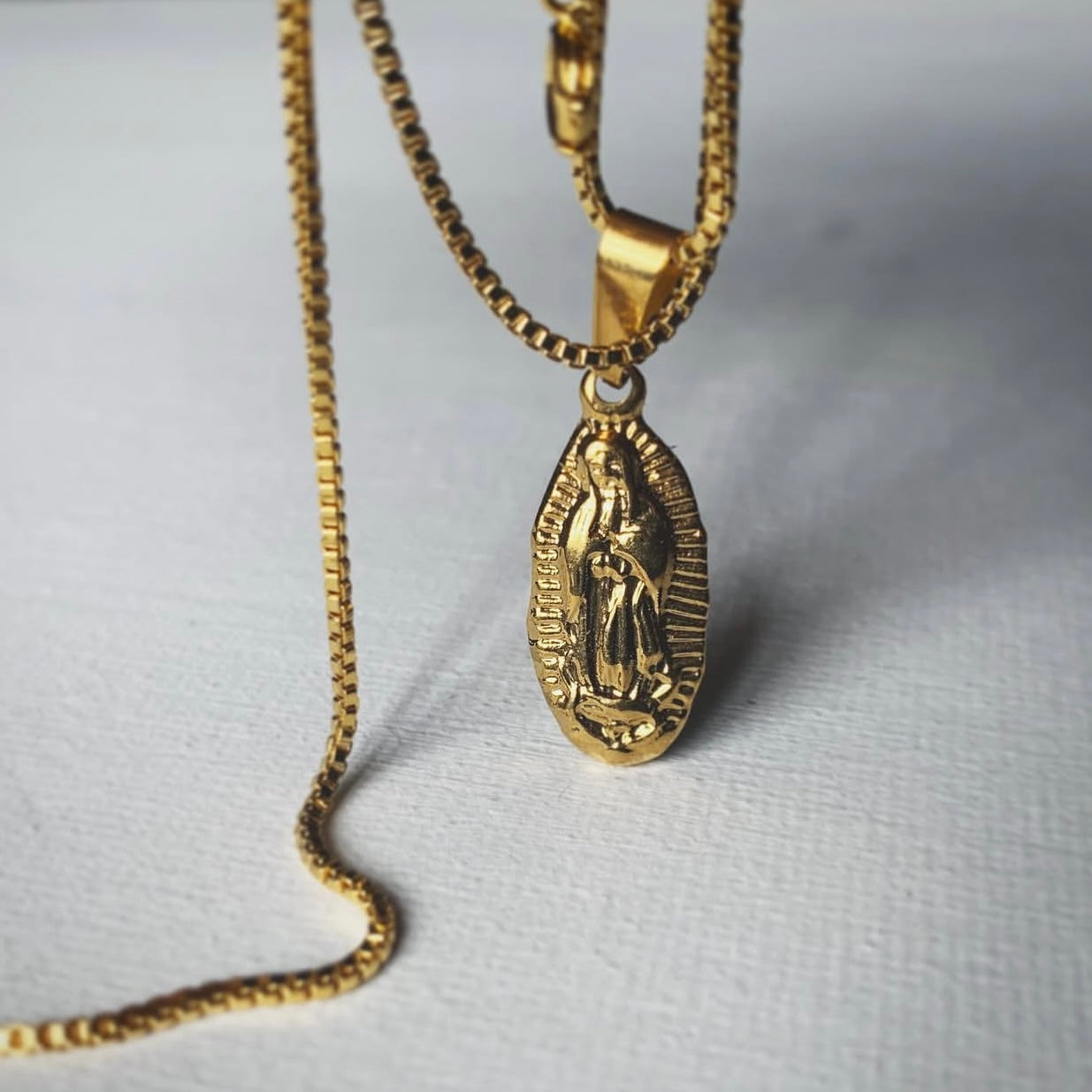 Micro Guadalupe Necklace