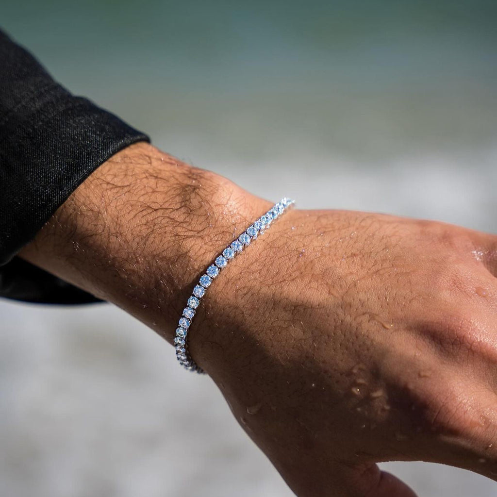 3MM Moissanite Tennis Bracelet