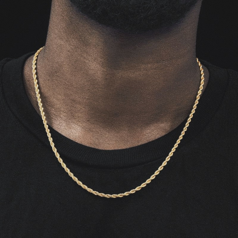 3MM Rope Chain (20 inches)