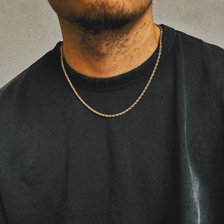 3MM Rope Chain (18 inches)