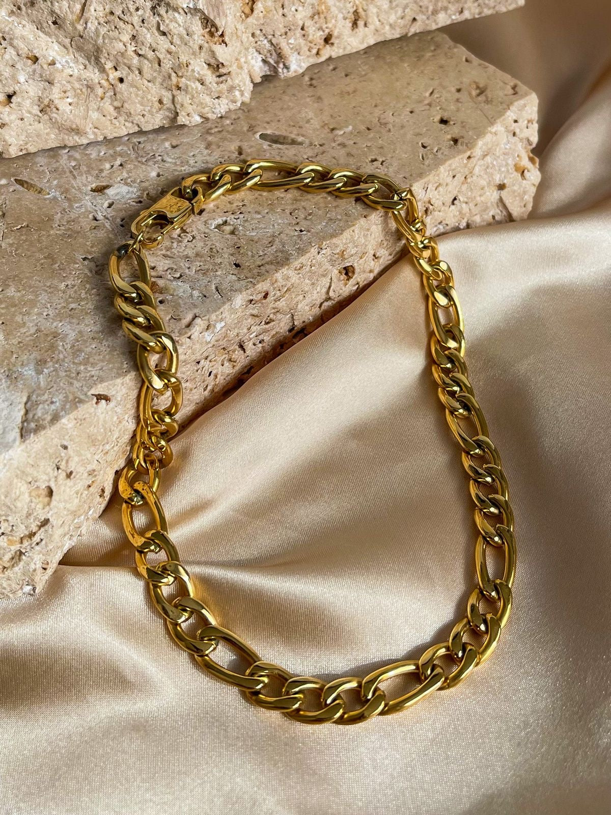 3MM Figaro Bracelet