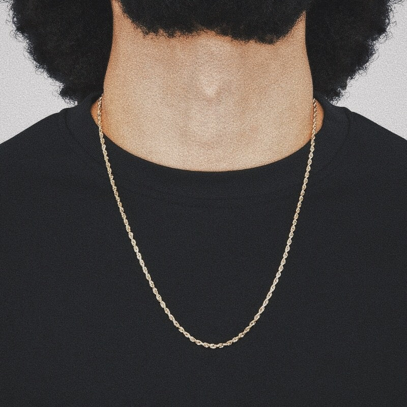 2MM Rope Chain (24 inches)