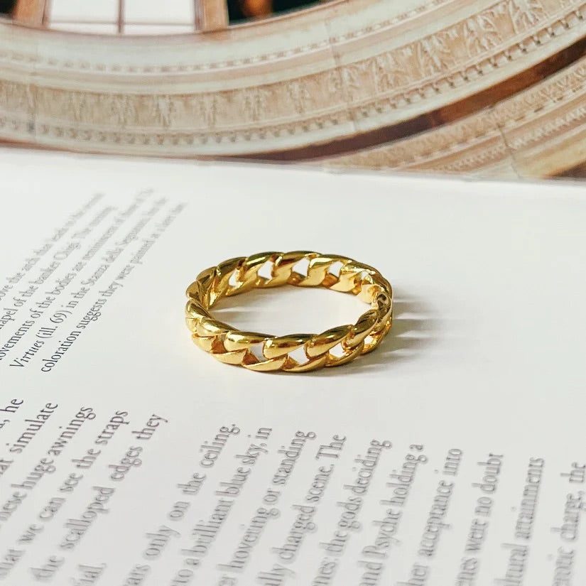 Slim Cuban Ring